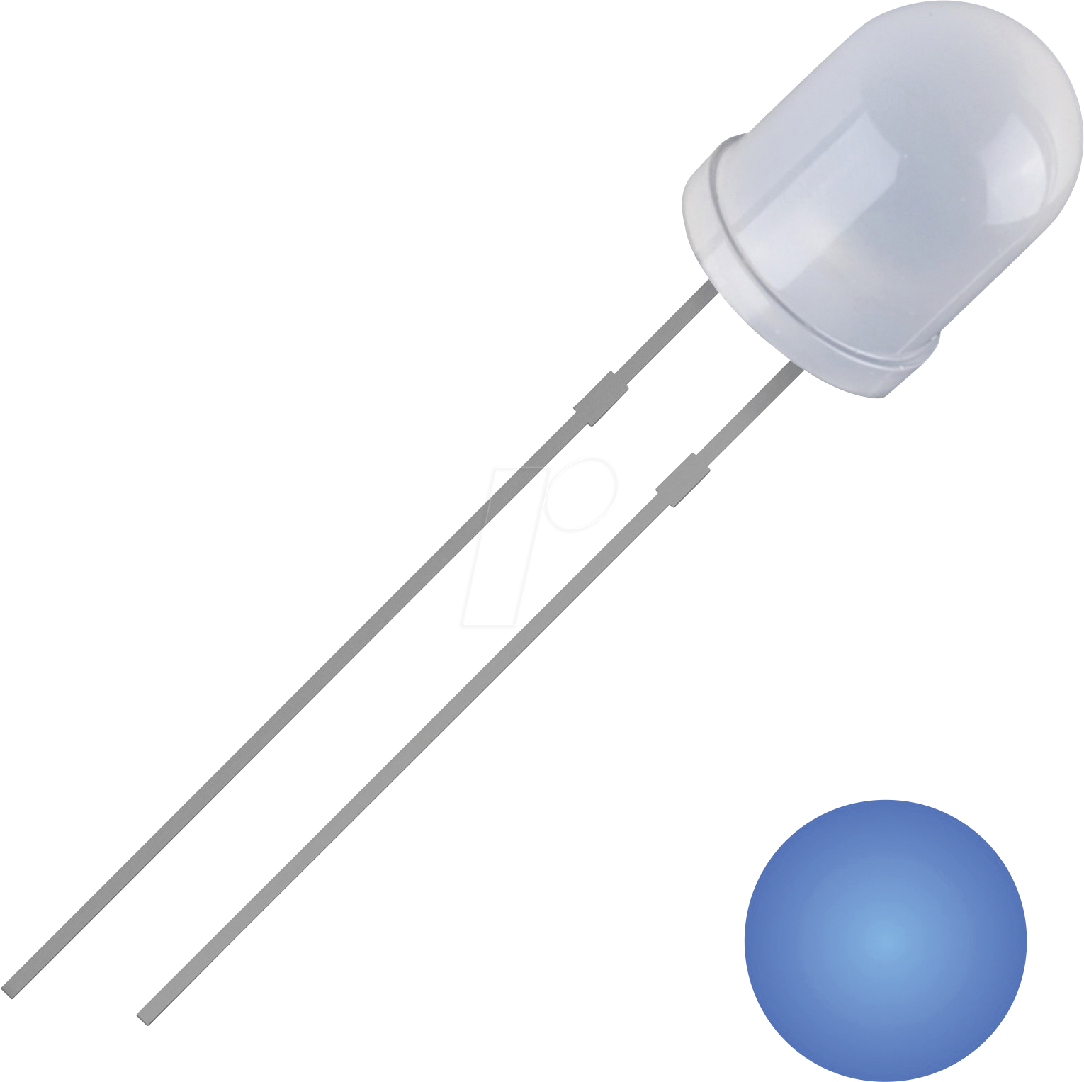 4260732280149 - 2111O168 LED bedrahtet Blau Rund 5 mm 1300 mcd 30 ° 20 mA 3 V
