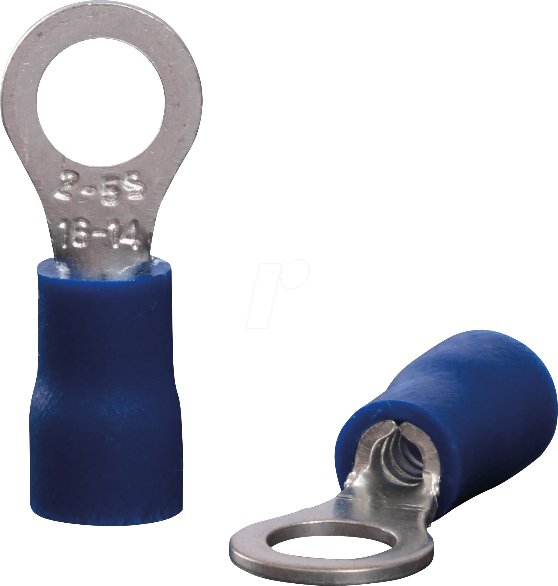 4260732281078 - 22C447 Ringkabelschuh Querschnitt (max)=25 mm² Loch-Ø=53 mm Teilisoliert Blau 1 Set - Quadrios 4260732281078 - 22C447 Ringkabelschuh Querschnitt (max)=25 mm² Loch-Ø=53 mm Teilisoliert Blau 1 Set - Quadrios