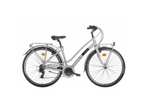 4260732865940 - Cityfahrrad 28 Zoll NEW Lunapiena 7-Gang Lady grau