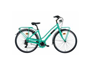 4260732866015 - Cityfahrrad 28 Zoll NEW Lunapiena 21-Gang Lady türkis