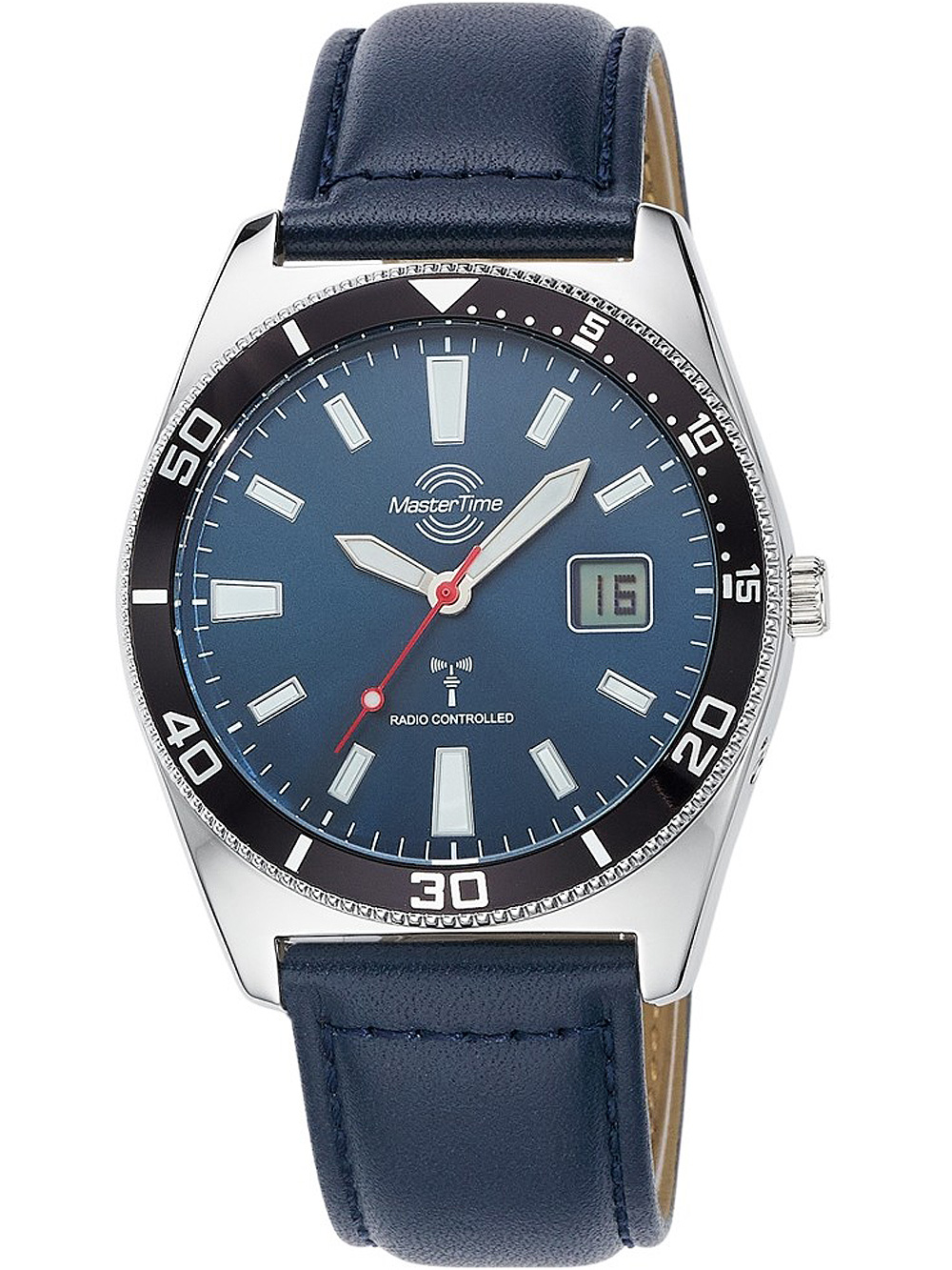 4260736032607 - Funkuhr Super Power Sporty MTGA-10855-31L Armbanduhren blau Herren Quarzuhren Armbanduhr Quarzuhr Herrenuhr Datum Leuchtzeiger