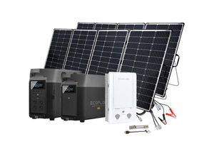 4260737985551 - Ecoflow - SparBundle Delta Pro 36kWh Powerstation mit 2 x 400W Offgridtec Solarmodul