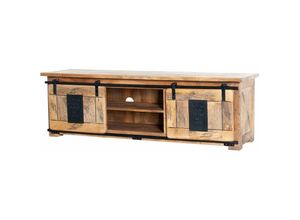 4260740464777 - Massivart ® - tv - Lowboard Mango massiv 180 cm - emanuel - Die Möbelfundgrube