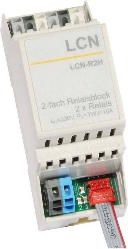 4260742831157 - ISSE Relaismodul mit LCN-R2H 2 Umschaltern 16A incl Versorgung