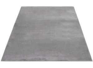 4260745227476 - Hochflor-Teppich CARPET CITY TOPIA 400 Teppiche Gr B L 200 cm x 290 cm 21 mm 1 St grau Esszimmerteppiche Kunstfell-Teppich mit Kaninchenfell-Optik Wohnzimmer Schlafzimmer