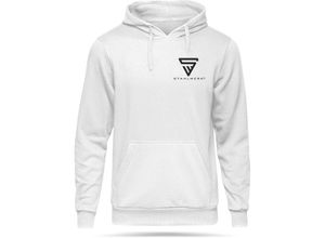 4260746541021 - Hoodie Kapuzenpulli Kapuzenpullover Weiß Größe xl - Stahlwerk