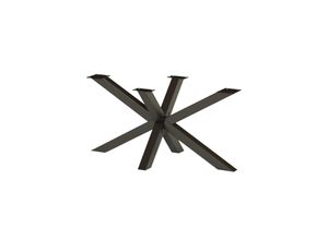 4260750011442 - holz4home® Hora Spider Tischgestell Mittelfuß metall schwarz