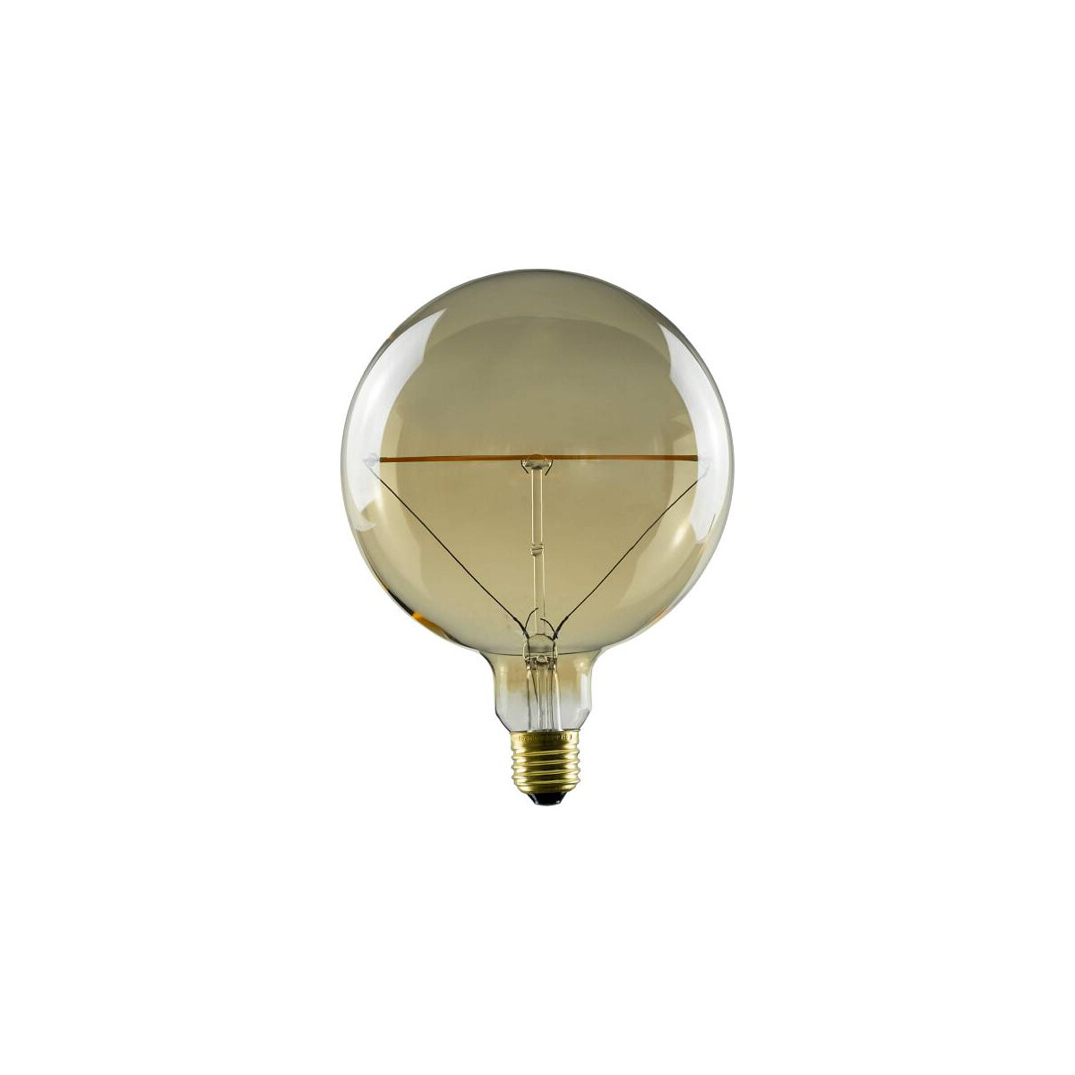 4260751132566 - SEGULA E27 5W LED-Globelampe Ø15cm Vintage gold 1900K