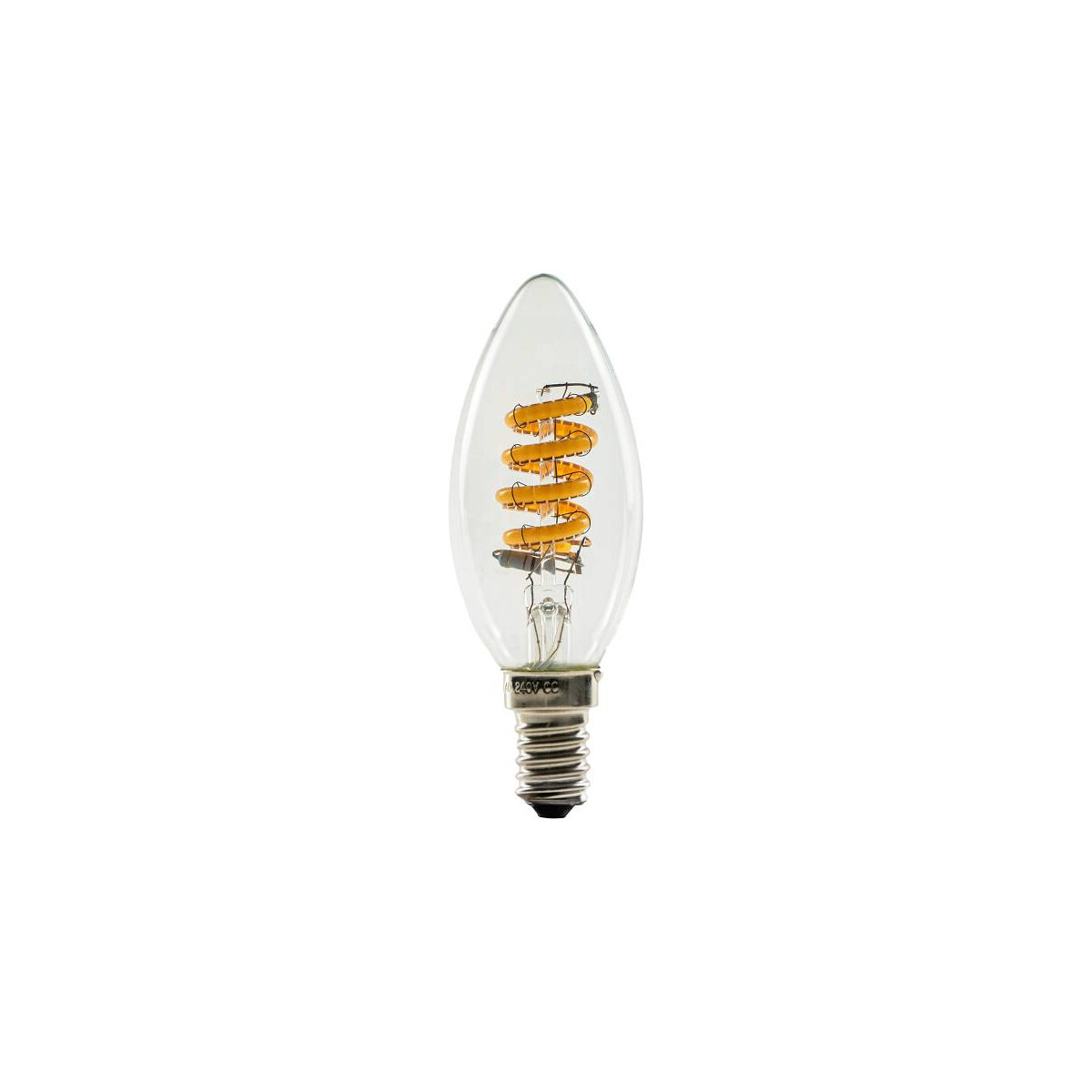 4260751133006 - 55300 led eek g (a - g) E14 Kerzenform 33 w = 21 w Bernstein (ø x l) 35 mm x 100 mm 1 St - Segula