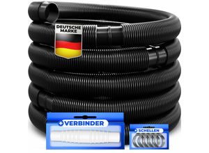 4260751941083 - KESSER® Poolschlauch Schwimmbadschlauch mit Muffen Solarschlauch für Pool und Schwimmbecken Saugschlauch Pumpenschlauch Flexibler Wasserschlauch