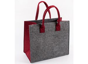 4260752830812 - Filz Tasche Rot 35x20x30cm-M290786-Rot 4260752830812 - Filz Tasche Rot 35x20x30cm-M290786-Rot