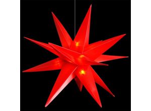 4260752833127 - - led Weihnachtsstern Rot ø 25cm-MLK099R