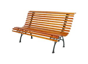 4260752834513 - - Holz-Metall Bank Tivoli natur hell l 150 x b 70 x h 81cm-MMC4414