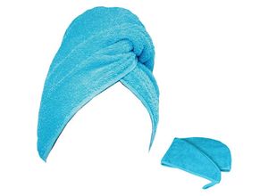 4260752835411 - - Frottee Kopfturban 60x23cm-M590114-Blau