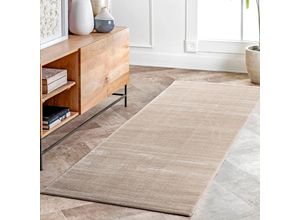 4260754246031 - Teppich SEHRAZAT Lima Teppiche Gr B L 120 cm x 170 cm 10 mm 1 St beige Esszimmerteppiche Kurzflorteppich mit dezentem Glanz hochwertige Verarbeitung