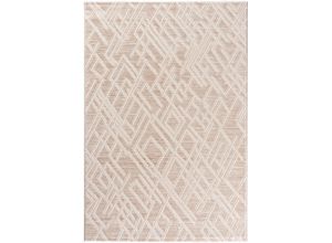 4260754246895 - Teppich SEHRAZAT Moda 1320 Teppiche Gr B L 200 cm x 290 cm 9 mm 1 St beige Esszimmerteppiche Kurzflor 3 D Effekt Optik Hoch Tief Struktur Wohnzimmer