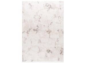 4260754247601 - Teppich SEHRAZAT Diamond 7820 Teppiche Gr B L 200 cm x 290 cm 6 mm 1 St beige (creme) Fransenteppich Orientalische Muster Vintage DesignKurzflormit weichem Glanz Garnmit Fransen