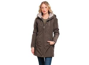 4260754652795 - leichte Damen Übergangsjacke Fairfield braun 36 - EU