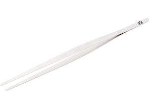 4260759872525 - Kochpinzette HENSSLERS HENSSLERS Brat- und Wendepinzette silber (silberfarben) B2cm H1cm L30cm Edelstahl Küchenzangen Edelstahl