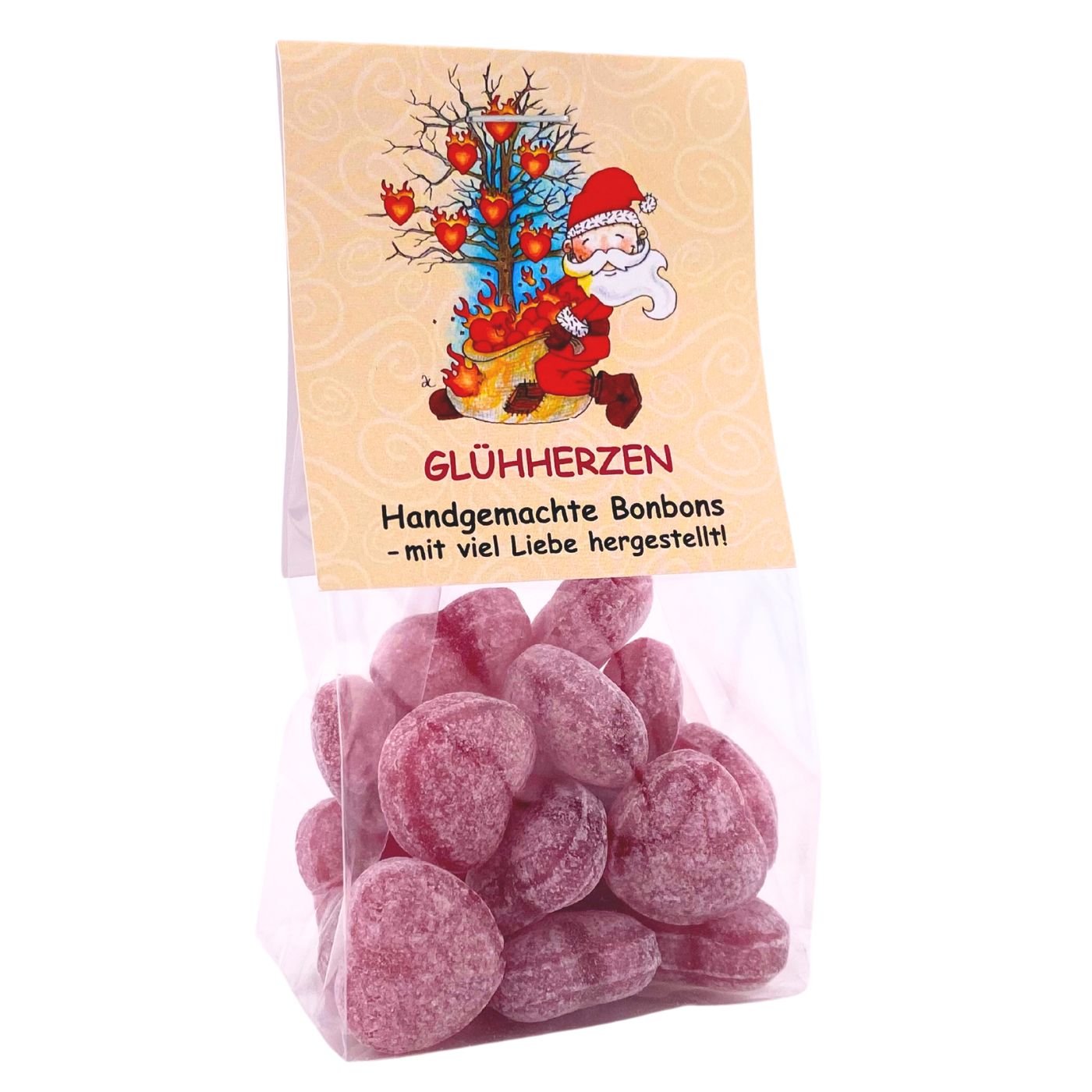 4260760870732 - CiuCiu GLÜHHERZEN SANTA Bonbonmischung 60g