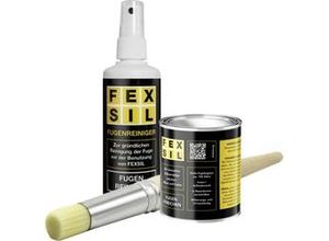 4260762990070 - FEXSIL Set Haftgrundierung 125 ml Fugenreiniger 100 ml Pinsel