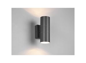 4260768174573 - Reality Leuchten - led Außenwandleuchte Edelstahl Anthrazit Up and Down Light