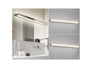 4260768175532 - Leuchten - led Badezimmer Wandleuchten 2er Set Chrom 90cm - Up-Down Spiegelleuchte