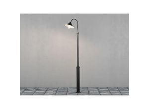 4260768178922 - Meinewunschleuchte - Große led Mastleuchte aus Aluminium Schwarz Höhe 240cm