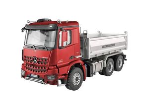 4260768519879 - Amewi 22643 Mercedes-Benz Arocs Pro 6x6 114 Elektro RC Modell-LKW RtR inkl Akku Ladegerät und Senderbatterien mit Geräuschefunktion mit Lichteffekt