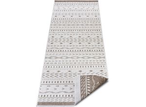 4260770245384 - Läufer Kuba Teppiche Gr B L 80 cm x 350 cm 5 mm 1 St weiß (linen white) Küchenläufer