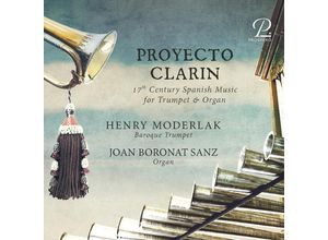 4262353970409 - Proyecto Clarin - 17th Century Spanish Music for Trumpet & Organ - Moderlak Boronat Sanz Brunet Hartwich (CD)