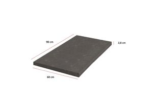 4262354970415 - Küchen Arbeitsplatte Metallic Brown 90 cm 28 mm Bianca Grey Rose Küchenzeile 4262354970415 - Küchen Arbeitsplatte Metallic Brown 90 cm 28 mm Bianca Grey Rose Küchenzeile