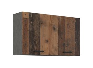 4262354973195 - Küchen Preisbombe - Hängeschrank Buffet Küche Mario 100 Küchenzeile Einbauküche Old Wood Matera