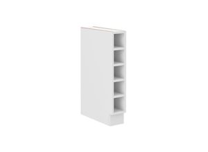 4262354973706 - Küchen Unterschrank Regal 15 cm Weiß Küchenzeile Küchenblock Küche Einbauküche 4262354973706 - Küchen Unterschrank Regal 15 cm Weiß Küchenzeile Küchenblock Küche Einbauküche