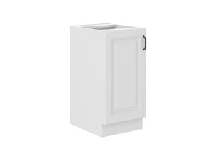 4262354973805 - Unterschrank 40 cm Stilo Weiß Küchenzeile Küchenblock Küche Landhaus Einbauküche 4262354973805 - Unterschrank 40 cm Stilo Weiß Küchenzeile Küchenblock Küche Landhaus Einbauküche
