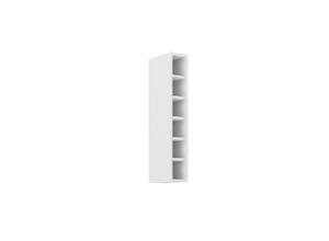 4262354973935 - Hängeschrank Regal 15 Weiß Küchenzeile Küchenblock Küche Stilo Landhaus Höhe 90