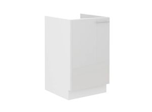 4262354974574 - Spülenschrank 50 Lara Weiß Hochglanz + Weiß matt Küchenzeile Küchenblock Küche 4262354974574 - Spülenschrank 50 Lara Weiß Hochglanz + Weiß matt Küchenzeile Küchenblock Küche