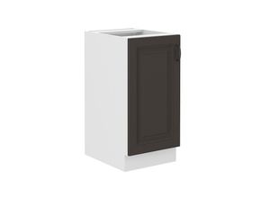 4262354976608 - Unterschrank 40 cm Stilo Grau Küchenzeile Küchenblock Küche Landhaus Einbauküche 4262354976608 - Unterschrank 40 cm Stilo Grau Küchenzeile Küchenblock Küche Landhaus Einbauküche