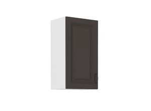 4262354976738 - Hängeschrank 40 cm Stilo Grau Küchenzeile Küchenblock Küche Landhaus Einbauküche