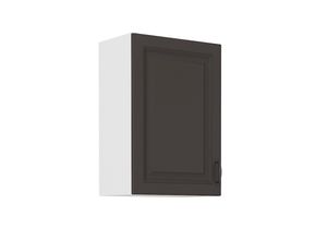 4262354976752 - Hängeschrank 50 cm Stilo Grau Küchenzeile Küchenblock Küche Landhaus Einbauküche