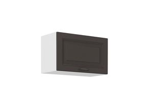 4262354976806 - Hängeschrank 60 cm Stilo Grau Küchenzeile Küchenblock Küche Landhaus Höhe 36 cm