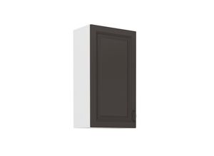 4262354976844 - Hängeschrank 50 cm Stilo Grau Küchenzeile Küchenblock Küche Landhaus Höhe 90 cm