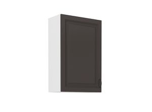 4262354976851 - Hängeschrank 60 cm Stilo Grau Küchenzeile Küchenblock Küche Landhaus Höhe 90 cm