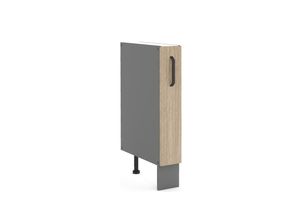 4262354978244 - Küche SCANDI Unterschrank 15 cm Fischgrät Schrankauszug Küchenzeile Küchenblock 4262354978244 - Küche SCANDI Unterschrank 15 cm Fischgrät Schrankauszug Küchenzeile Küchenblock
