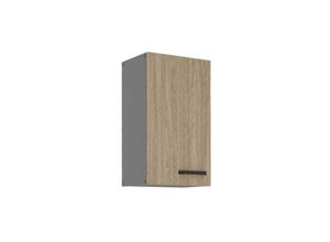 4262354978275 - Küche SCANDI Hängeschrank 40 cm Fischgrät Küchenzeile Küchenblock Einbauküche