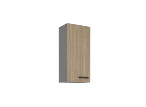 4262354978350 - Küche SCANDI Hängeschrank 40 cm Fischgrät Küchenzeile Küchenblock Einbauküche