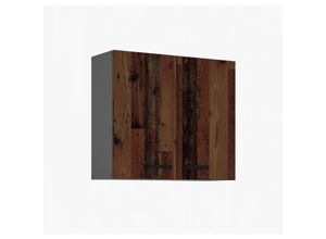 4262354978589 - Küche OLD STYLE Hängeschrank 80 cm Old Wood Küchenzeile Küchenblock Einbauküche