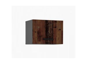 4262354978602 - Küche OLD STYLE Hängeschrank 50 cm Old Wood Küchenzeile Küchenblock Einbauküche