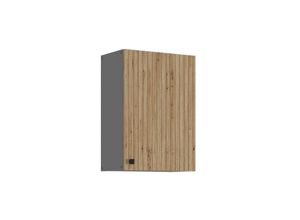 4262354978916 - Küche AVA Artisan Hängeschrank 50 cm Lamellenoptik Küchenzeile Einbauküche