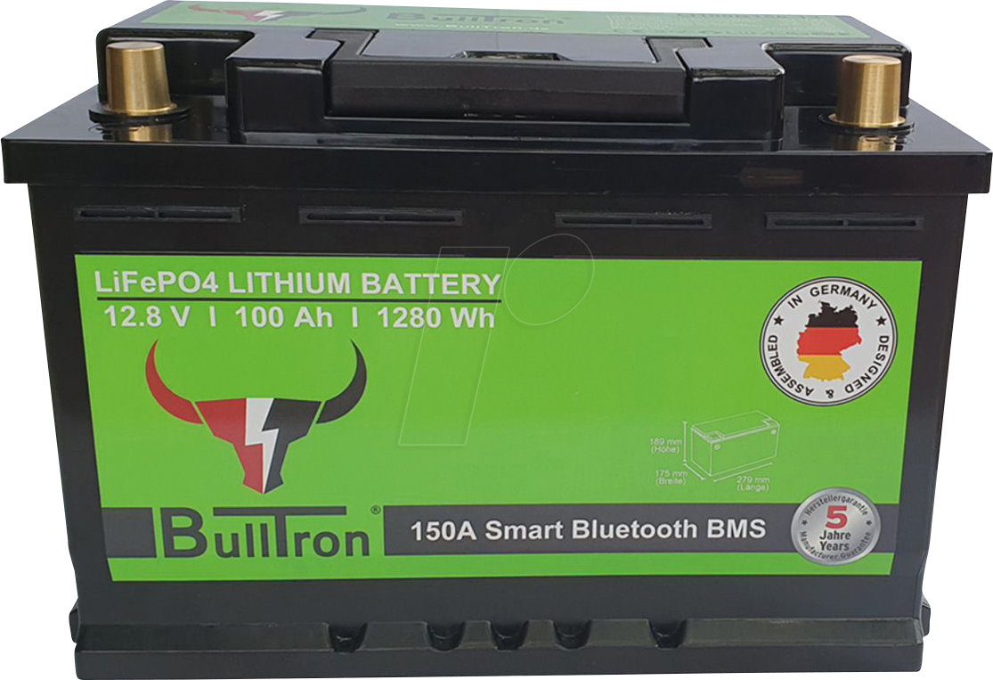 4262358250063 - BULL 128-100B - Lithium-Akku LiFePO4 128 V 100 Ah Basic